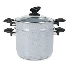 GRANIT COATING NON STICK COUSCOUS POT 6L