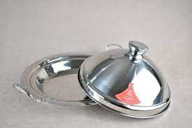 TAJINE EN INOX STAINLESS STEEL LUXUS 38CM