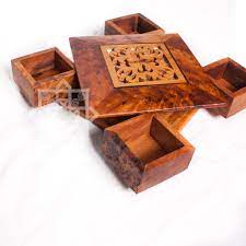 WEDDING PUZZLE BOX EN BOIS