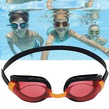 BESTWAY LUNETTES DE NATATION ROUGE