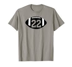 TE'SHURT FOOTBALE N°22 XL