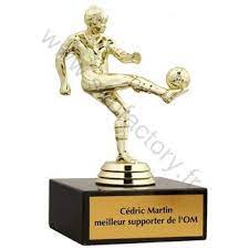 Trophée Joueur Football personnalisable
