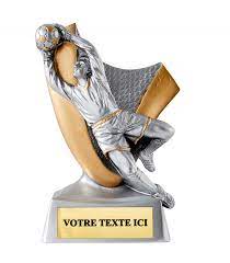 Trophée football gardien H 10cm RS3513-20