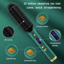 HAIR STRAIGHTENER BRUSH SYC-580