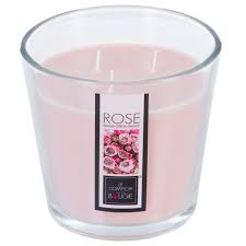 FINISSIMO ROSE BOUGIE PARFUME EN VERRE
