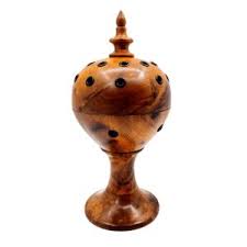 ENCENSOIR EN BOIS DE THUYA