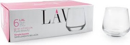 VERRES LAV LAL 6PCS