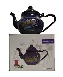 THEIERE ENAMEL  NOIR 11CM